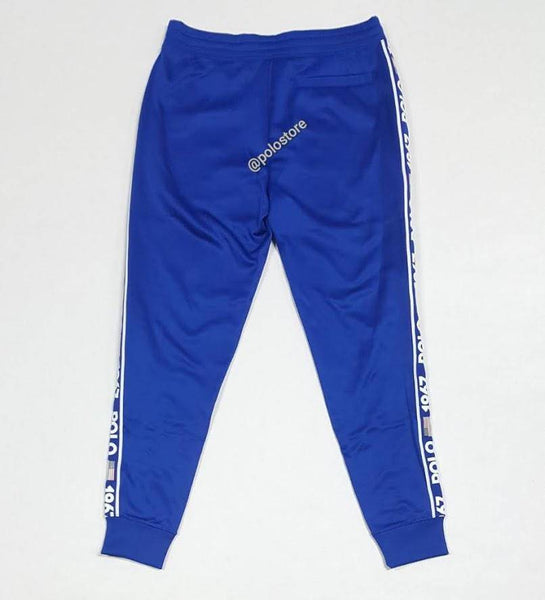 Nwt Polo Ralph Lauren Royal Blue Polo Sport 1967 American Flag Track Joggers - Unique Style