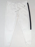 Nwt Polo Ralph Lauren White Spellout Zip Joggers - Unique Style