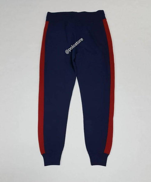 Nwt Polo Ralph Lauren Women's Navy/Red P-93 Patch Joggers - Unique Style