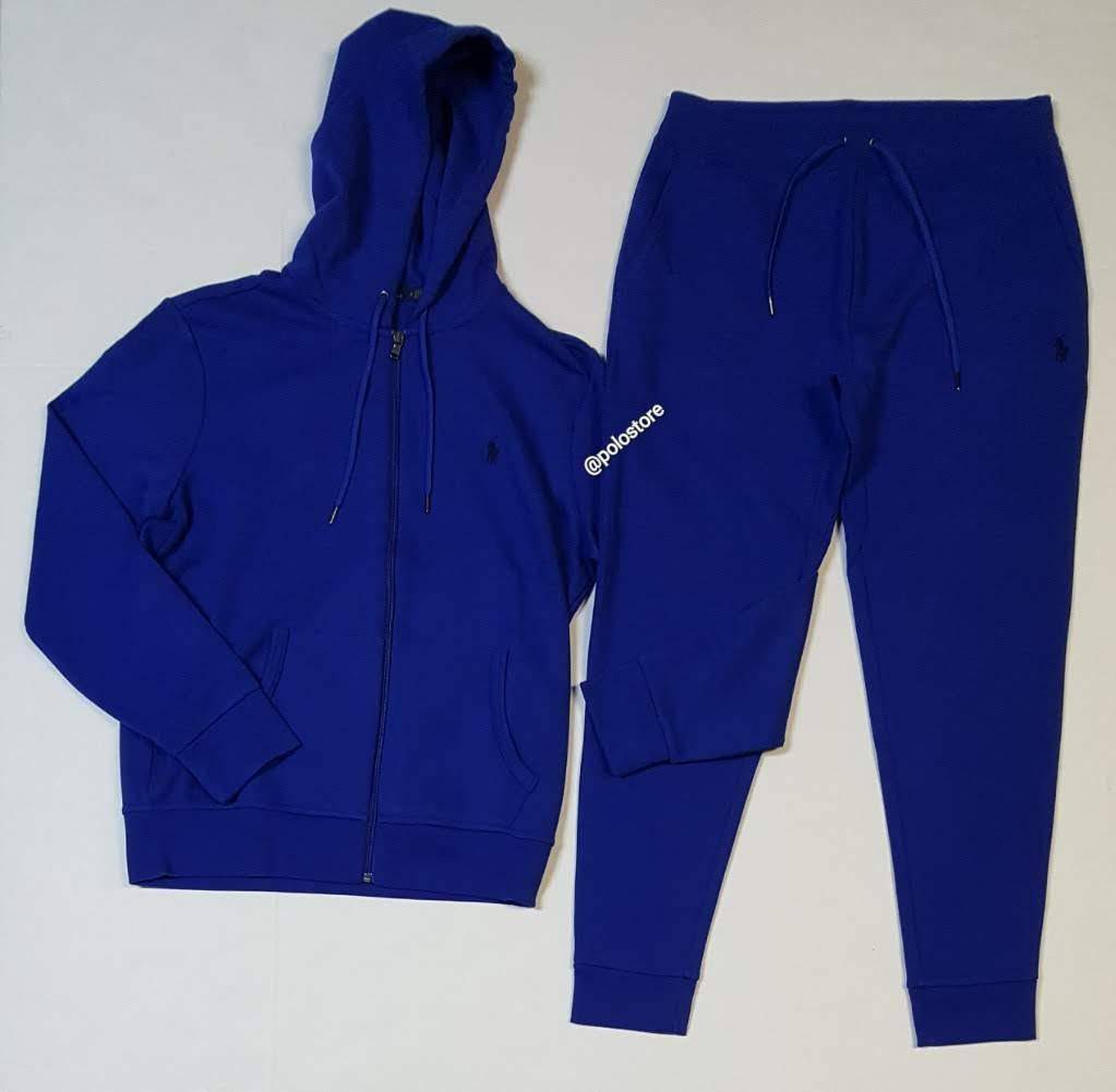 Navy blue ralph lauren sweatsuit Clearance