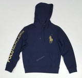 Nwt Polo Ralph Lauren Navy Big Pony Hoodie with Navy Big Pony Joggers - Unique Style