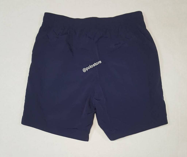 Nwt Polo Ralph Lauren Navy Polo Embroidered K-Swiss Swim Trunks - Unique Style