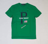 Nwt Polo Ralph Lauren Green P 12M Yacht Tee - Unique Style