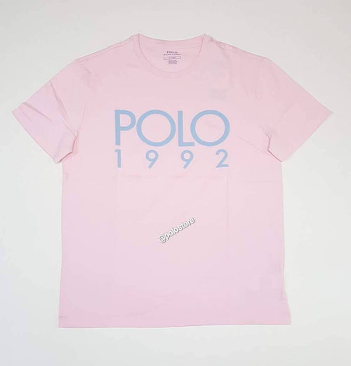 Nwt Polo Ralph Lauren Pink/Blue 1992 Tee - Unique Style
