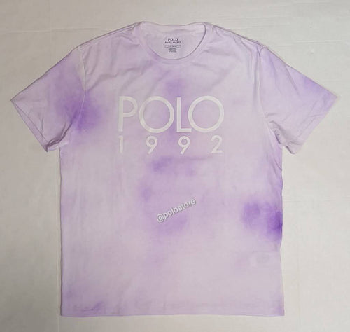 Nwt Polo Ralph Lauren Purple Tie-Dye 1992 Tee - Unique Style