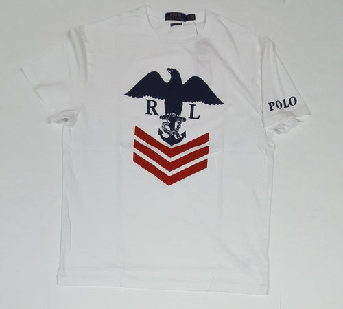 NWT POLO RALPH LAUREN WHITE EAGLE CP-93 TEE - Unique Style