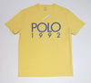 Nwt Polo Ralph Lauren Yellow/Blue 1992 Tee - Unique Style