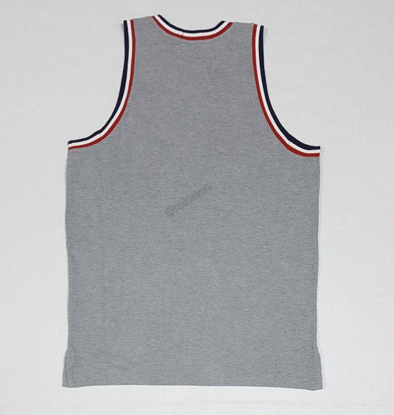 Nwt Polo Ralph Lauren Grey Usa Classic Fit Tank Top - Unique Style