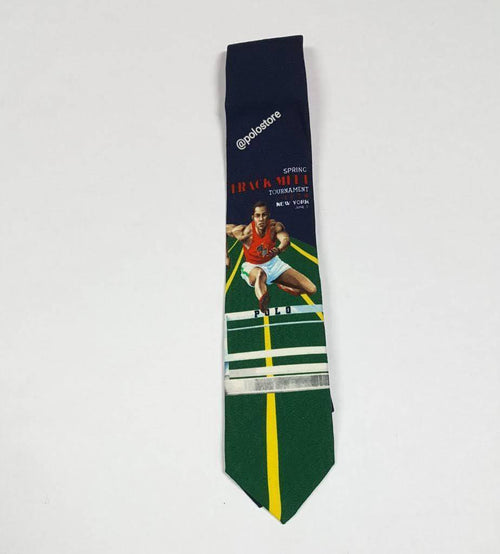 Nwt Polo Ralph Lauren Chariot of Fire Runner Tie - Unique Style